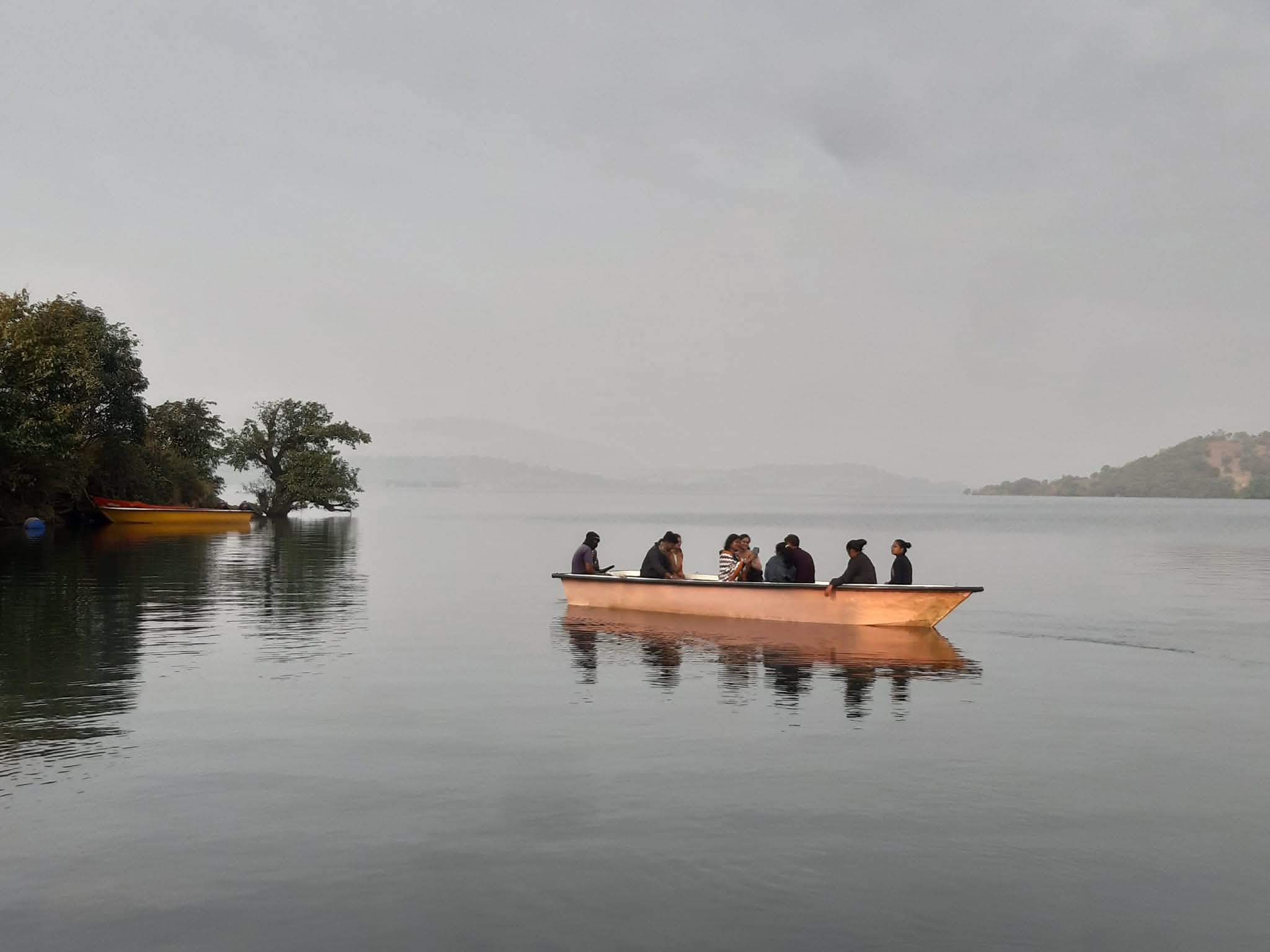Boating at Bhandardara lake